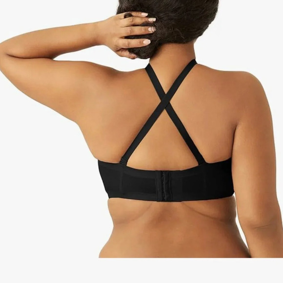 NWT Wacoal Women's Red Carpet Strapless Convertible Bra, black - Picture 3 of 5